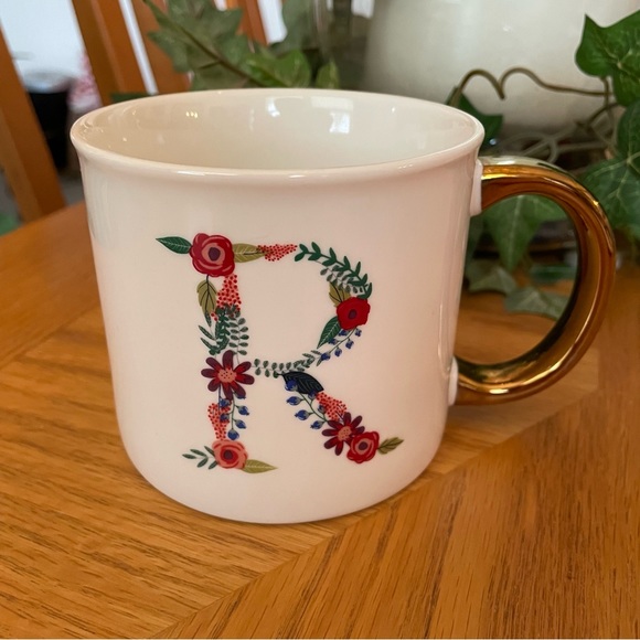 Target Other - Target Opalhouse Floral Letter “R” Mug